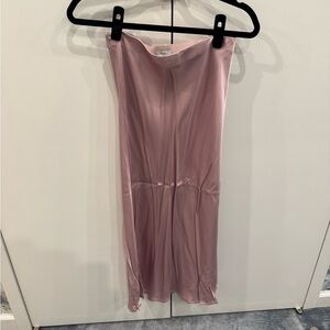 Rails Blush Satin Slip Dress